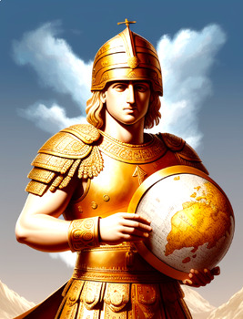 Preview of ALEXANDER THE GREAT (356-323 BC): Coloring pages, (Realistic images)