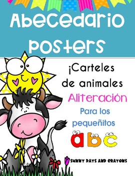 Preview of SPANISH ALPHABET ALLITERATION / ALFABETO ALITERACION