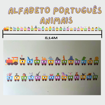 Preview of ALFABETO PORTUGUÊS ANIMAIS