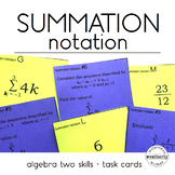 Summation / Sigma Notation algebra2