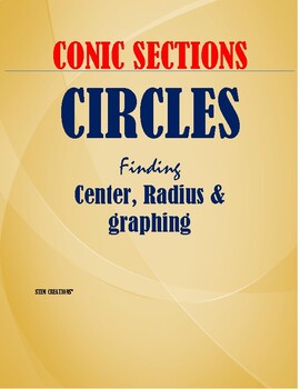 Preview of ALGEBRA 2: CONIC SECTIONS- Circles