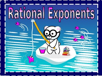 Preview of ALGEBRA PP: Radicals and Rational Exponents with GUIDED NOTES/DISTANCE LEARNING