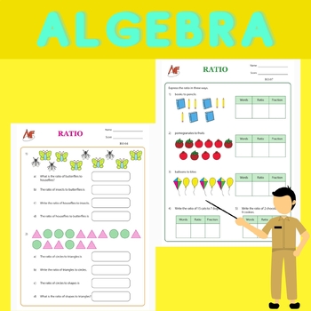 Preview of ALGEBRA: Solving Ratio Problems