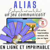 ALIAS jeu comunicatif français Alias French communicative game