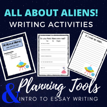 Preview of ALIENS Intro Essay Writing for Intermediate Students