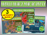 ALL 3 World War Two (WWII) Map Activities 1-NAZI EXPANSION