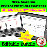 ALL 4th Grade Math Standards- Google Forms Assessment