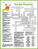 ALL ABOUT BACTERIA Crossword Puzzle Worksheet Activity