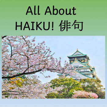 Preview of ALL ABOUT HAIKU editable PowerPoint