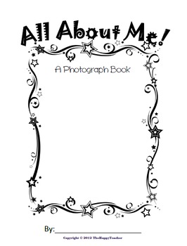 Preview of ALL ABOUT ME: A Photograph Book (Student Version)