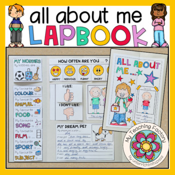 ALL ABOUT ME - LAPBOOK by My Teaching Factory | TPT