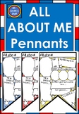 ALL ABOUT ME Pennants -  Print and Go!