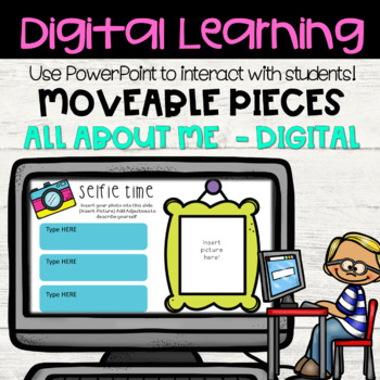 Preview of ALL ABOUT ME (Student)  Activity | Digital ONLINE Distance Learning | PPT