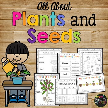 Preview of Plant Life Cycle Worksheets Observation Journal Crafty and Anchor Chart Posters