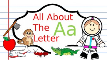 Preview of ALL ABOUT THE LETTER A