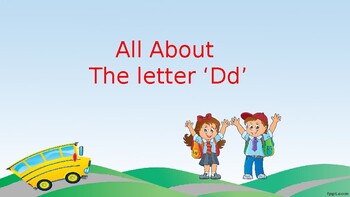 Preview of ALL ABOUT THE LETTER D