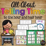 Telling Time to the Hour and Half Hour for First and Second Grade