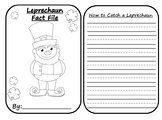 ALL About Leprechauns - Fact File Activity BUNDLE !!