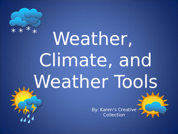 Preview of ALL About Weather and Climate