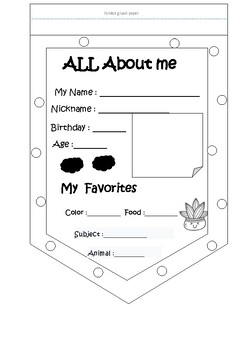 ALL About me by tunyaluk pranamase | TPT