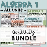 ALL Algebra 1 Activities