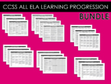 ALL ELA CCSS Learning Progressions Bundle