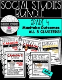 ALL Grade 4 Social Studies Clusters {Manitoba Curriculum}