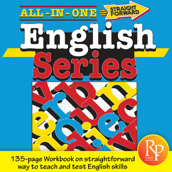 Preview of STRAIGHT FORWARD ENGLISH! 135 Ready-to-use Lessons for ALL 8 Parts of Speech!