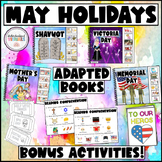 ALL MAY Holidays BUNDLE! - 1+ FREE Adapted Books! - Adapte