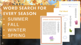 ALL SEASONS WORD SEARCHES