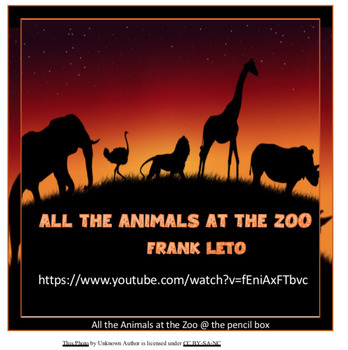Preview of FREE!  ALL THE ANIMALS IN THE ZOO- sign language & song   BABIES TODDLERS anyone