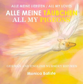 Preview of ALLE MEINE TÄUBCHEN ALL MY PIGEONS Learn GERMAN AND ENGLISH conversation