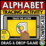 ALPHABET BOOM CARDS ACTIVITY LOWERCASE LETTER TRACING FORM