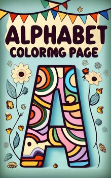 Preview of ALPHABET COLORING BOOK