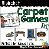 ALPHABET Carpet Games