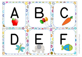 Alphabet Card Games: Memory, Flash Cards and Matching | TpT