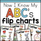 ALPHABET FLIP CHART FOR LETTER AND INITIAL SOUNDS {NOW I K