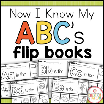 Preview of ALPHABET FLIPBOOK - INITIAL LETTER SOUND (PRE-K AND KINDERGARTEN)