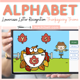 Alphabet Letter Recognition Thanksgiving Activities Boom D