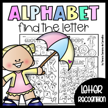 Preview of ALPHABET ACTIVITIES - FIND THE LETTER - BEGINNING SOUNDS