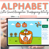 Alphabet Letter Sound Recognition Thanksgiving Fall Activi
