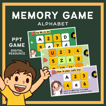 Preview of ALPHABET MEMORY GAME