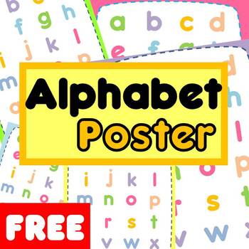 Preview of ALPHABET POSTER (FREE)