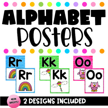 Preview of ALPHABET POSTERS_NEON DECOR