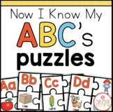 ALPHABET PUZZLES | LETTER TO SOUND MATCHING {NOW I KNOW MY ABC'S}