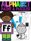 ALPHABET: Paint & Puzzles