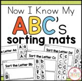 ALPHABET SORT LETTER RECOGNITION {NOW I KNOW MY ABC'S}