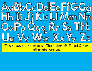 ALPHABET TRACING LETTERS CLIPART- STEP BY STEP LETTER TRACING | TpT