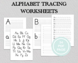 ALPHABET TRACING PRINTABLE, Tracing Letters, Handwriting P