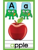 ALPHABLOCKS LETTER A POSTERS (FLASHCARDS)